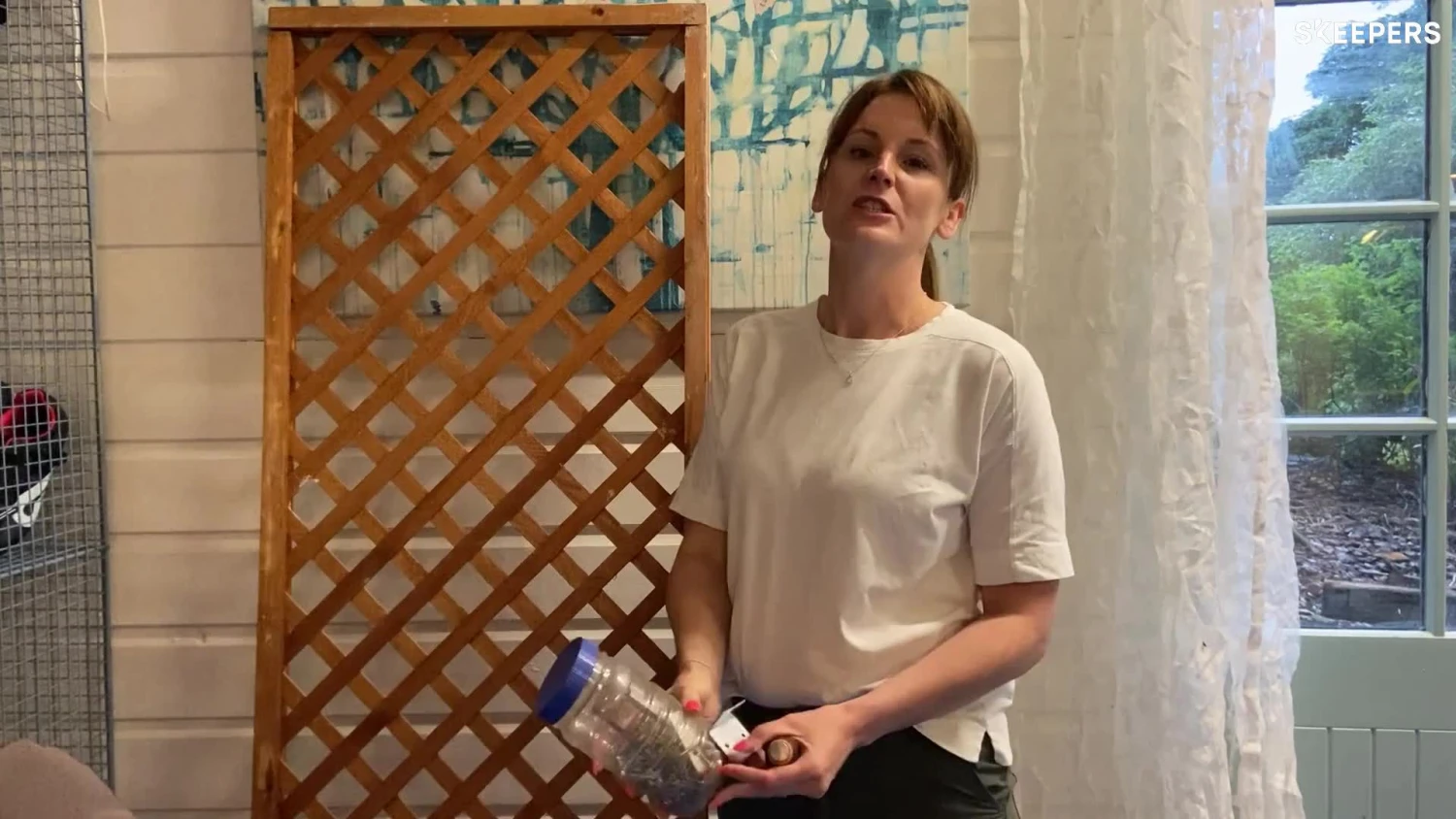 2ft Diamond Lattice Pine Trellis Panel, Pack Of 3 (W)183cm X (H)61cm 2 2ft Diamond Lattice Pine Trellis Panel, Pack Of 3 (W)183cm X (H)61cm - Image 2