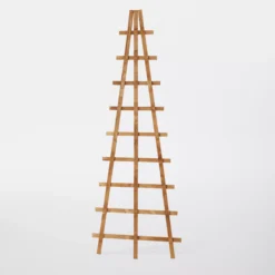 6ft Fan Pine Trellis Panel (W)66cm X (H)183cm -Garden Care Shop 6ft fan pine trellis panel w 66cm x h 183cm3663602430414 02c