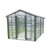 Adman Steel Sheds Multigrow 6.4x12 Greenhouse With Adjustable Vent