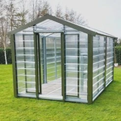Adman Steel Sheds Multigrow 9.4x14.7 Greenhouse With Adjustable Vent 12 Adman Steel Sheds Multigrow 9.4x14.7 Greenhouse With Adjustable Vent -Garden Care Shop adman steel sheds multigrow 9 4x14 7 greenhouse with adjustable vent5391538910400 01i bq