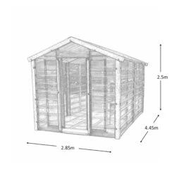 Adman Steel Sheds Multigrow 9.4x14.7 Greenhouse With Adjustable Vent 13 Adman Steel Sheds Multigrow 9.4x14.7 Greenhouse With Adjustable Vent -Garden Care Shop adman steel sheds multigrow 9 4x14 7 greenhouse with adjustable vent5391538910400 01t bq
