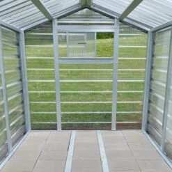 Adman Steel Sheds Multigrow 9.4x8.8 Greenhouse With Adjustable Vent 10 Adman Steel Sheds Multigrow 9.4x8.8 Greenhouse With Adjustable Vent -Garden Care Shop adman steel sheds multigrow 9 4x8 8 greenhouse with adjustable vent5391538910387 36c bq