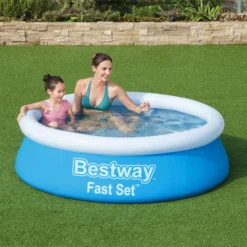 Bestway Fast Set™ Plain ABS Plastic & PVC Family Lounge Pool (W) 1.83m X (L) 1.83m 8 Bestway Fast Set™ Plain ABS Plastic & PVC Family Lounge Pool (W) 1.83m X (L) 1.83m -Garden Care Shop bestway fast set plain abs plastic pvc family lounge pool w 1 83m x l 1 83m6942138967630 02i