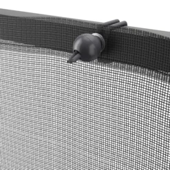 Black Polyester (PES) & PVC Garden Screen (H)1m (W)3m -Garden Care Shop black polyester pes pvc garden screen h 1m w 3m5059340679921 38c