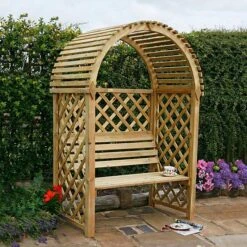 Blooma Chiltern Arbour, (H)1990mm (W)1340mm (D)800mm - Assembly Service Included 8 Blooma Chiltern Arbour, (H)1990mm (W)1340mm (D)800mm - Assembly Service Included -Garden Care Shop blooma chiltern arbour h 1990mm w 1340mm d 800mm assembly service included5397007111705 02i bq