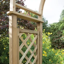Blooma Chiltern Round Top Softwood Arch - Assembly Service Included 10 Blooma Chiltern Round Top Softwood Arch - Assembly Service Included -Garden Care Shop blooma chiltern round top softwood arch assembly service included5397007111682 02i bq