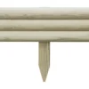 Blooma Gydan Green Pine Horizontal Log Edging (H)20cm (L)1m