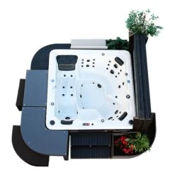 Canadian Spa Company Brown Corner Steps -Garden Care Shop canadian spa company brown corner steps0700697210927 05c bq