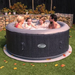 CleverSpa Grey Floor Protector (Dia)1.96m -Garden Care Shop cleverspa grey floor protector dia 1 96m5019008880274 01i bq