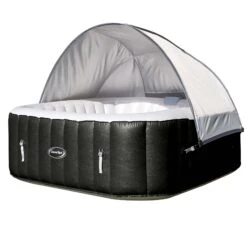 CleverSpa Grey Square Canopy (D) 1240mm