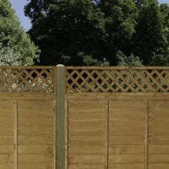Diamond Pine Trellis Panel, Pack Of 3 (W)183cm X (H)32cm 6 Diamond Pine Trellis Panel, Pack Of 3 (W)183cm X (H)32cm -Garden Care Shop diamond pine trellis panel pack of 3 w 183cm x h 32cm5013053173466 03i BQ