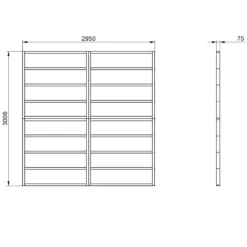 Forest 10x10 Timber Shed Base (L) 301cm X (W) 295cm - Assembly Service Included -Garden Care Shop forest 10x10 timber shed base l 301cm x w 295cm assembly service included5013053182253 01t bq