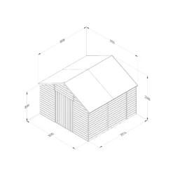 Forest Garden 10x10 Apex Dip Treated Shiplap Wooden Shed With Floor - Assembly Service Included -Garden Care Shop forest garden 10x10 apex dip treated shiplap wooden shed with floor assembly service included5013053192931 02t