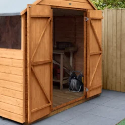 Forest Garden 10x10 Apex Dip Treated Shiplap Wooden Shed With Floor - Assembly Service Included -Garden Care Shop forest garden 10x10 apex dip treated shiplap wooden shed with floor assembly service included5013053192931 12i