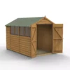 Forest Garden 10x6 Ft Apex Shiplap Wooden Shed With Floor (Base Included) - Assembly Service Included