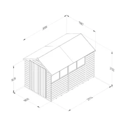 Forest Garden 10x6 Ft Apex Shiplap Wooden Shed With Floor (Base Included) - Assembly Service Included -Garden Care Shop forest garden 10x6 ft apex shiplap wooden shed with floor base included assembly service included5013053194089 02t