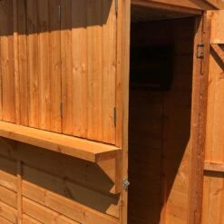 Forest Garden 6x3 Ft Pent Shiplap Garden Bar With Single Door -Garden Care Shop forest garden 6x3 ft pent shiplap garden bar with single door5013053184066 41c bq