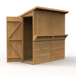 Forest Garden 6x3 Pent Dip Treated Shiplap Wooden Shed With Floor - Assembly Service Included -Garden Care Shop forest garden 6x3 pent dip treated shiplap wooden shed with floor assembly service included5013053184073 03c