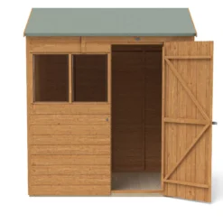 Forest Garden 6X4 Reverse Apex Dip Treated Shiplap Shed With Floor - Assembly Service Included -Garden Care Shop forest garden 6x4 reverse apex dip treated shiplap shed with floor assembly service included5013053182772 04c bq