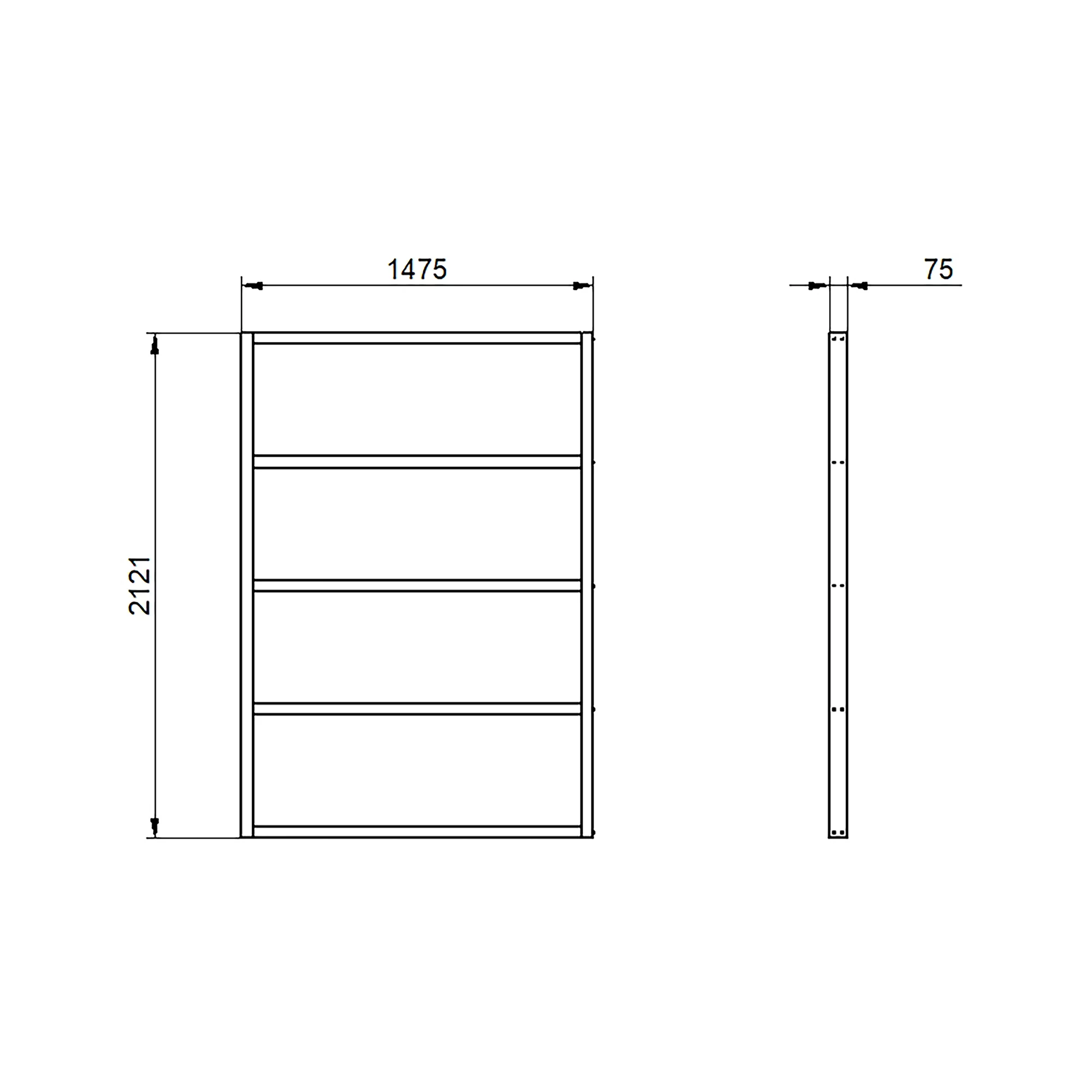 Forest Garden 7x5 Timber Shed Base (L) 147cm X (W) 0.21cm - Assembly Service Included 2 Forest Garden 7x5 Timber Shed Base (L) 147cm X (W) 0.21cm - Assembly Service Included - Image 2