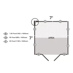Forest Garden 7x7 Apex Pressure Treated Overlap Wooden Shed With Floor (Base Included) - Assembly Service Included -Garden Care Shop forest garden 7x7 apex pressure treated overlap wooden shed with floor base included assembly service included5013053192870 02t