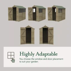 Forest Garden 8x12 Apex Pressure Treated Overlap Wooden Shed With Floor -Garden Care Shop forest garden 8x12 apex pressure treated overlap wooden shed with floor5013053192801 04t