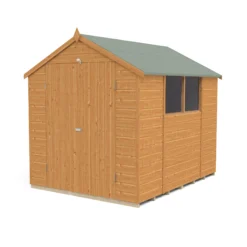 Forest Garden 8x6 Ft Apex Shiplap Wooden 2 Door 2 Windows Shed With Floor (Base Included) 22 Forest Garden 8x6 Ft Apex Shiplap Wooden 2 Door 2 Windows Shed With Floor (Base Included) -Garden Care Shop forest garden 8x6 ft apex shiplap wooden 2 door 2 windows shed with floor base included 5013053178782 02c bq