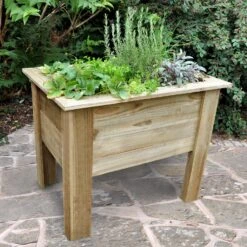 Forest Garden Deep Root Wooden Rectangular Planter 9 Forest Garden Deep Root Wooden Rectangular Planter -Garden Care Shop forest garden deep root wooden rectangular planter5013053143056 02i bq