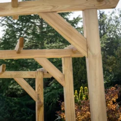 Forest Garden Hanbury Flat Top European Softwood Arch (H) 213.5cm X (W) 209cm 7 Forest Garden Hanbury Flat Top European Softwood Arch (H) 213.5cm X (W) 209cm -Garden Care Shop forest garden hanbury flat top european softwood arch h 213 5cm x w 209cm5013053190128 02i