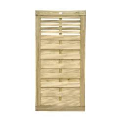 Garden Care Shop -Garden Care Shop forest garden kyoto wood slatted gate h 1 8m w 0 9m5013053145944 01c bq