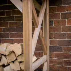 Forest Garden Large Timber 7x3 Ft Apex Wall Log Store 9 Forest Garden Large Timber 7x3 Ft Apex Wall Log Store -Garden Care Shop forest garden large timber 7x3 ft apex wall log store5013053190760 03i