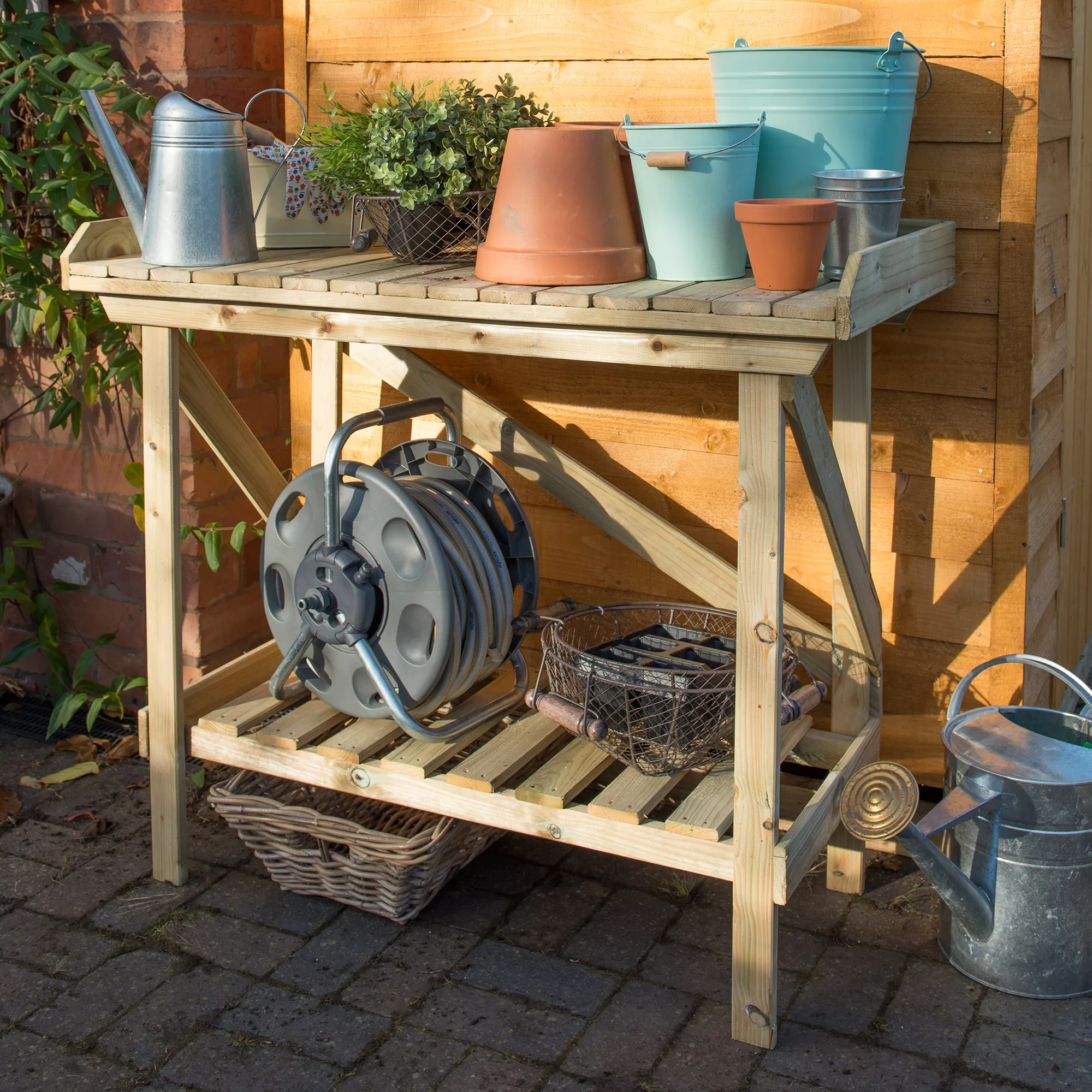 Forest Garden Potting Bench 2 Forest Garden Potting Bench - Image 2