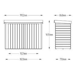 Forest Garden Shiplap Wooden 6x3 Pent Garden Storage -Garden Care Shop forest garden shiplap wooden 6x3 pent garden storage5013053162842 01t bq