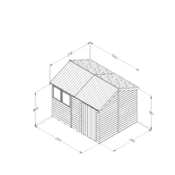 Forest Garden Timberdale 10x8 Ft Reverse Apex Tongue & Groove Wooden Shed With Floor -Garden Care Shop forest garden timberdale 10x8 ft reverse apex tongue groove wooden shed with floor5013053189078 01t bq