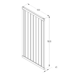 Forest Garden Tongue & Groove Wood Slatted Gate, (H)1.8m (W)0.9m 5 Forest Garden Tongue & Groove Wood Slatted Gate, (H)1.8m (W)0.9m -Garden Care Shop forest garden tongue groove wood slatted gate h 1 8m w 0 9m5013053168028 04t bq