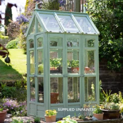 Forest Garden Victorian Walk Around 4x3 Greenhouse With Auto Vent -Garden Care Shop forest garden victorian walk around 4x3 greenhouse with auto vent5013053176368 03i