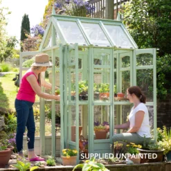 Forest Garden Victorian Walk Around 4x3 Greenhouse With Auto Vent -Garden Care Shop forest garden victorian walk around 4x3 greenhouse with auto vent5013053176368 07i