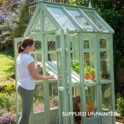Forest Garden Victorian Walk Around 4x3 Greenhouse With Auto Vent -Garden Care Shop forest garden victorian walk around 4x3 greenhouse with auto vent5013053176368 09i