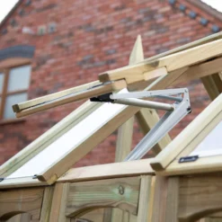 Forest Garden Victorian Walk Around 4x3 Greenhouse With Auto Vent -Garden Care Shop forest garden victorian walk around 4x3 greenhouse with auto vent5013053176368 16i