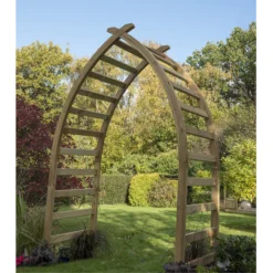 Forest Garden Whitby Softwood Arch -Garden Care Shop forest garden whitby softwood arch5013053160220 02i