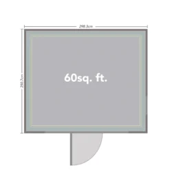 Forest Garden Xtend 10x9 Pent Tongue & Groove Garden Office - Assembly Service Included -Garden Care Shop forest garden xtend 10x9 pent tongue groove garden office assembly service included5013053183601 02t