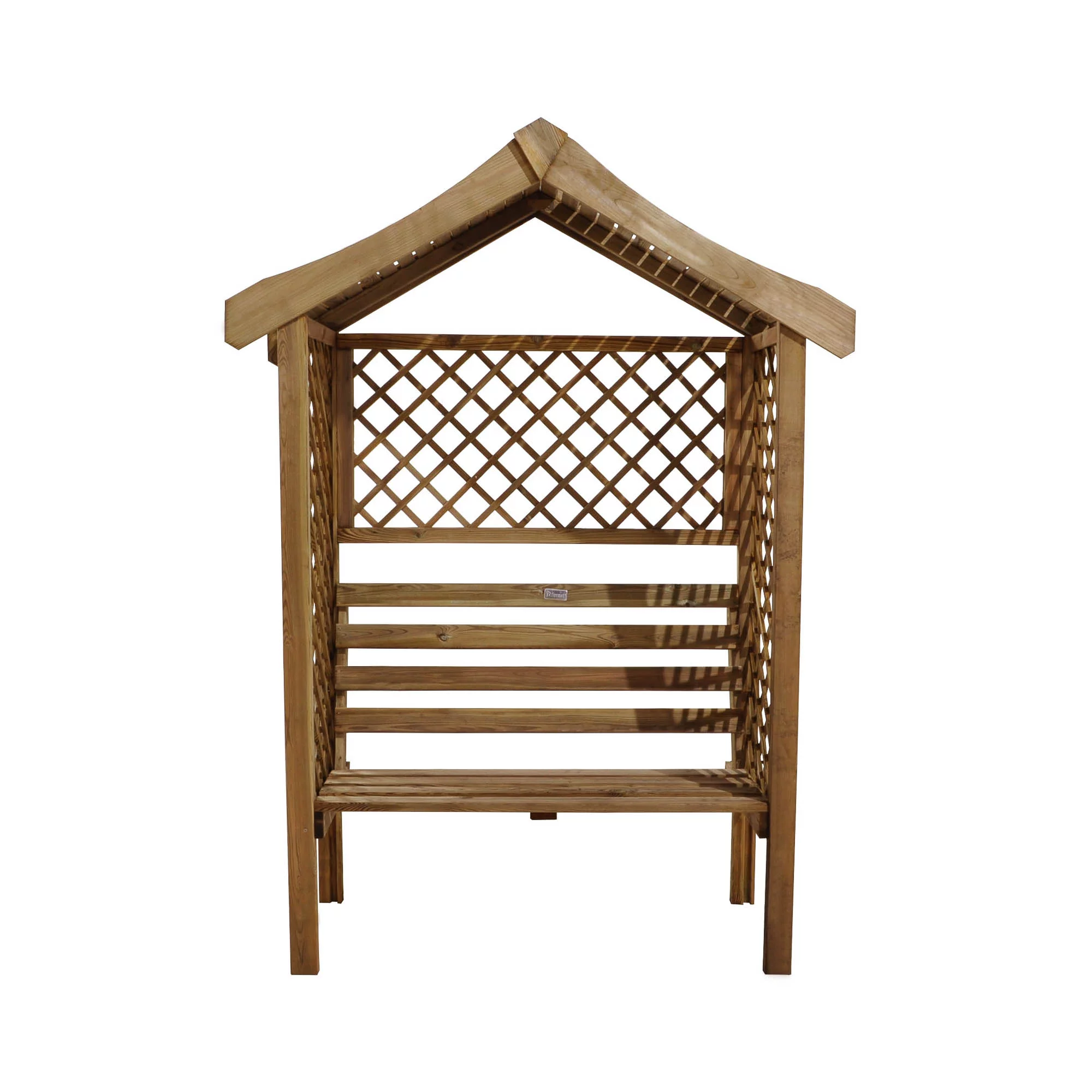 Forest Parisienne Arbour, (H)2120mm (W)1540mm (D)660mm - Assembly Required 3 Forest Parisienne Arbour, (H)2120mm (W)1540mm (D)660mm - Assembly Required - Image 3