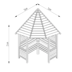 Forest Venetian Corner Arbour, (H)2500mm (W)2330mm (D)1610mm - Assembly Required 27 Forest Venetian Corner Arbour, (H)2500mm (W)2330mm (D)1610mm - Assembly Required -Garden Care Shop forest venetian corner arbour h 2500mm w 2330mm d 1610mm assembly required5013053139745 01t
