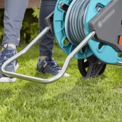 Gardena Aquaroll Freestanding Empty Hose Cart With Wheels -Garden Care Shop gardena aquaroll freestanding empty hose cart with wheels4078500032834 02i bq