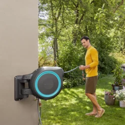 Gardena Rollup XL Wall-mounted Auto Hose Pipe Set (L)35m 9 Gardena Rollup XL Wall-mounted Auto Hose Pipe Set (L)35m -Garden Care Shop gardena rollup xl wall mounted auto hose pipe set l 35m4078500052061 01i bq