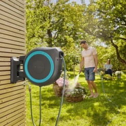 Gardena Rollup XL Wall-mounted Auto Hose Pipe Set (L)35m 7 Gardena Rollup XL Wall-mounted Auto Hose Pipe Set (L)35m -Garden Care Shop gardena rollup xl wall mounted auto hose pipe set l 35m4078500052061 02i bq