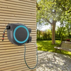 Gardena Rollup XL Wall-mounted Auto Hose Pipe Set (L)35m 8 Gardena Rollup XL Wall-mounted Auto Hose Pipe Set (L)35m -Garden Care Shop gardena rollup xl wall mounted auto hose pipe set l 35m4078500052061 03i bq