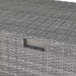 GoodHome Hamilton Steeple Grey Rattan Effect Storage Box (W) 180cm X (D) 65cm -Garden Care Shop goodhome hamilton steeple grey rattan effect storage box w 180cm x d 65cm5059340677415 37c