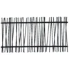 GoodHome Neva Tube Fencing, (L)1.8m (H)0.9m