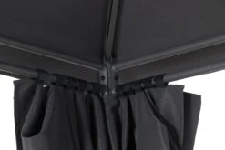 GoodHome Shamal Steel Grey Rectangular Gazebo, (W)2.96m (D)3.96m - Assembly Required 7 GoodHome Shamal Steel Grey Rectangular Gazebo, (W)2.96m (D)3.96m - Assembly Required -Garden Care Shop goodhome shamal steel grey rectangular gazebo w 2 96m d 3 96m assembly required5059340125466 37c